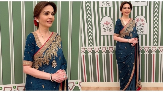 Berita gaya hidup terbaru, Berita Terkini Hari Ini 12 Agustus 2024: Nita Ambani hadirkan glamor retro ke Olimpiade Paris, tampil memukau dengan sari nila vintage bergaya tahun 70-an dan tatanan rambut berhiaskan mawar yang anggun