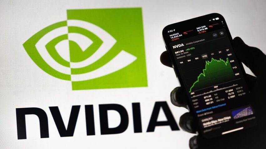 Nvidia stock chart