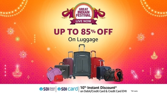 Berita gaya hidup terkini, Pembaruan Langsung Hari Ini 4 Oktober 2024: Amazon Great Indian Festival Sale 2024: Diskon hingga 85% untuk bagasi dari Skybags, Mokobara, dan lainnya