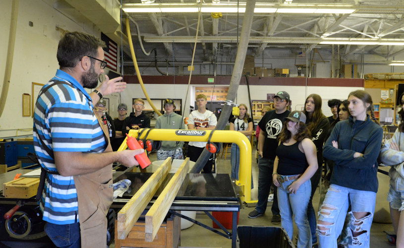 Alan Wheeler is construction technology instructor at Redmond High School